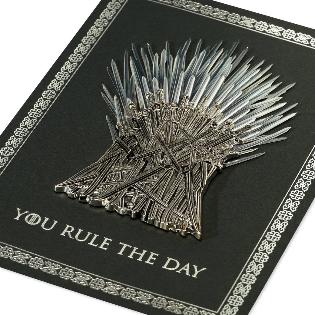 The Rightful Heir Game of Thrones Birthday Greeting Card