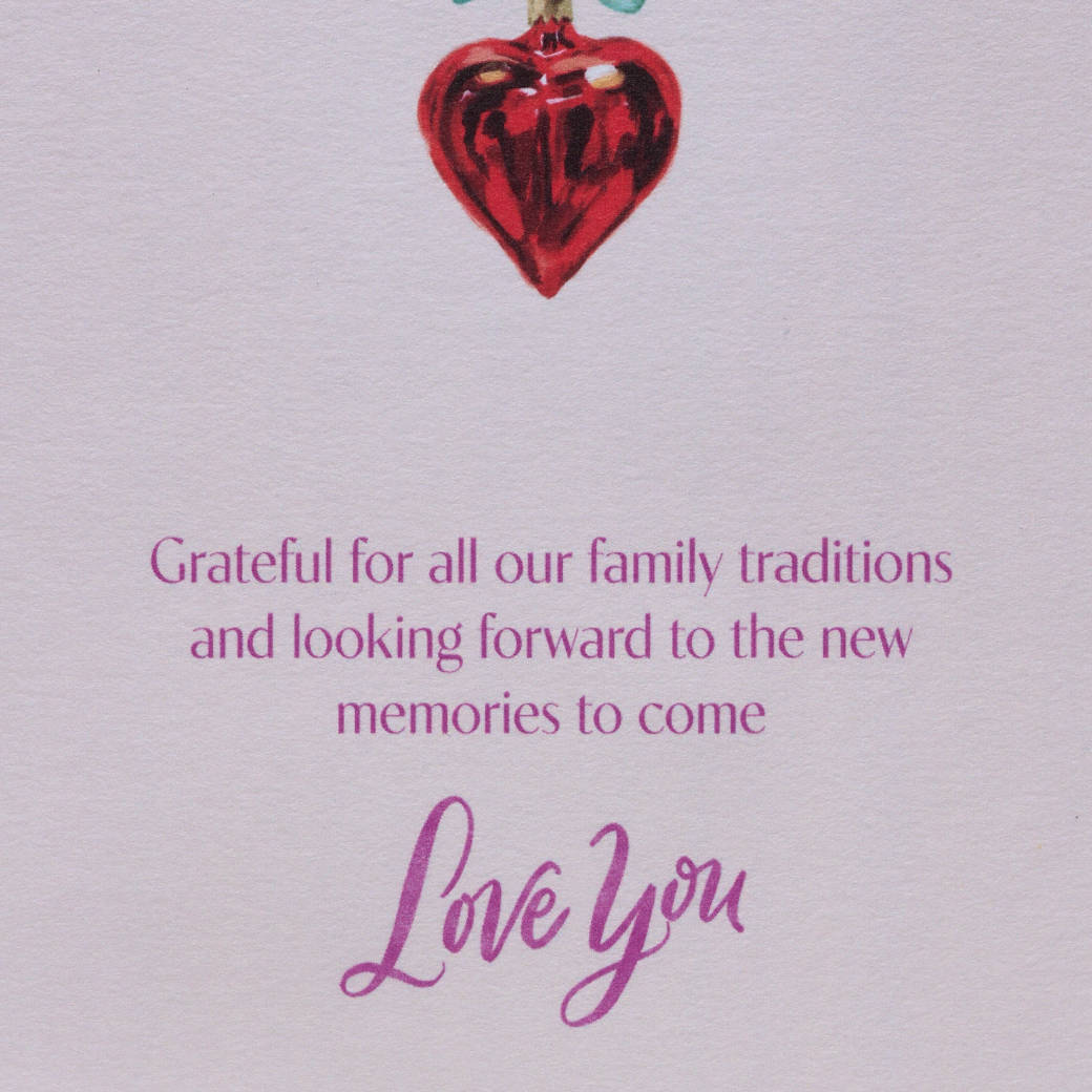 New Memories to ComeChristmas Greeting Card for Mom