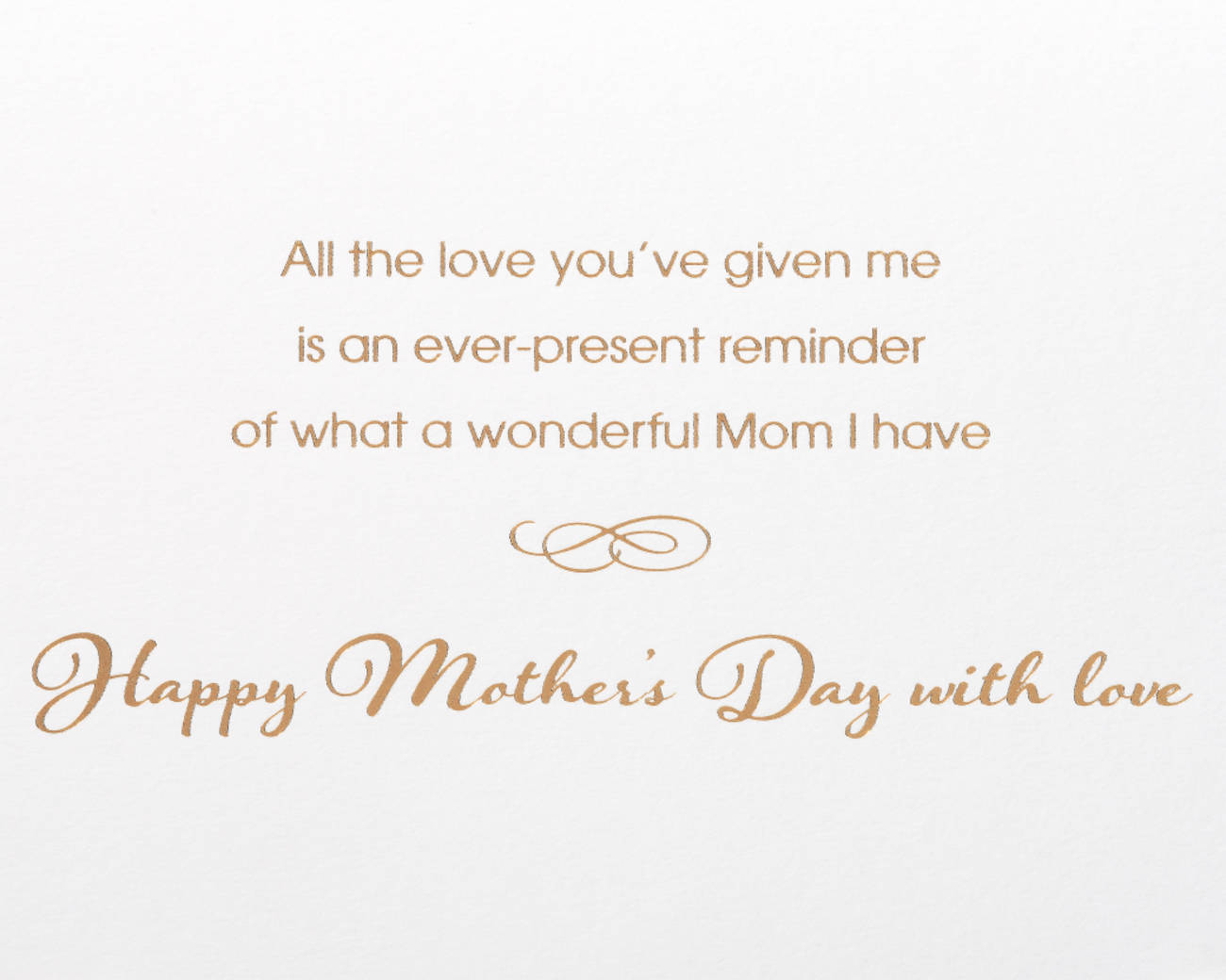 A Wonderful Mom Mother's Day Greeting Card Image 3