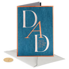 So Grateful For You Father's Day Greeting Card Image 4