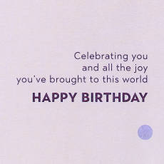 Celebrating You 90th Birthday Greeting Card