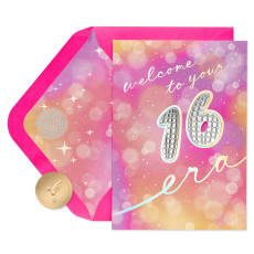 Best One Yet Sweet Sixteen Birthday Greeting Card