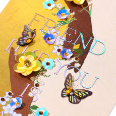Showing Up and Showing Out Greeting Card for Friend Image 5