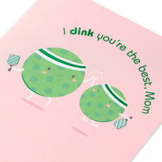 Biggest Fan Pickleball Mother's Day Greeting Card Image 5