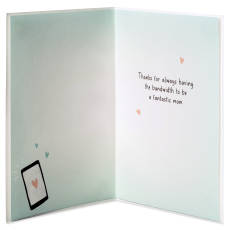 Tech-Savvy Love Mother's Day Greeting Card