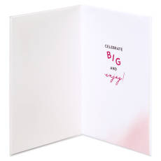 Celebrate Big 50th Birthday Greeting Card