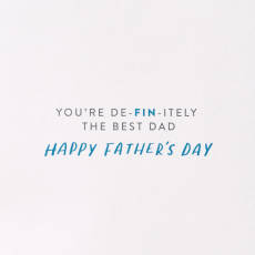The Best Dad Father's Day Greeting Card Image 3