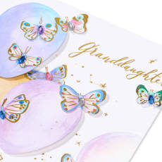 Joy To Our Hearts Birthday Greeting Card for Granddaughter Image 5