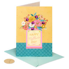 Blooming with Happiness Mother's Day Greeting Card