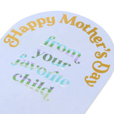 Secret is Safe Mother's Day Greeting Card from Your Favorite Child Image 5