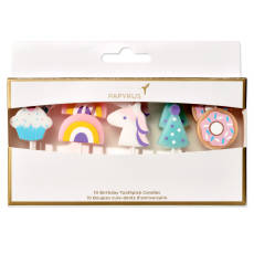 Unicorn Magic Birthday Candles 10-Count