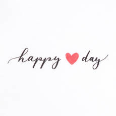 Happy Heart Day  Cat Valentines Day Greeting Card