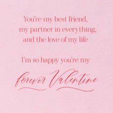 Forever Valentine Valentine's Day Greeting Card for Wife