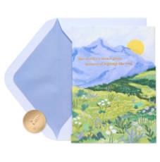 Beauty & Peace Displayable Mother's Day Greeting Card Image 1