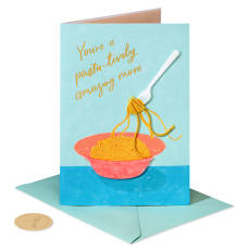 Pasta-tively Amazing Mother's Day Greeting Card