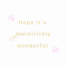 Pawsitively Wonderful Mother's Day Greeting Card for Dog Mom Image 4
