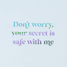 Secret is Safe Mother's Day Greeting Card from Your Favorite Child Image 4