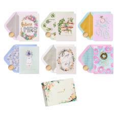 6-Count Wedding Celebrations Greeting Card Assortment Image 1