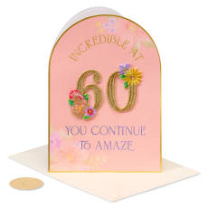 Celebrating You 60th Birthday Greeting Card