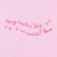 Completes our Family Mother's Day Greeting Card 