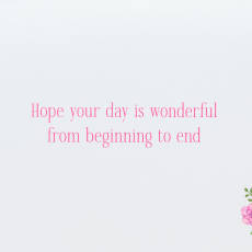 Beginning to End Mother's Day Greeting Card- Designed by Bella Pilar Image 4