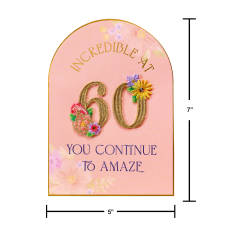Celebrating You 60th Birthday Greeting Card