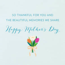 Beautiful Memories Mother's Day Greeting Card 