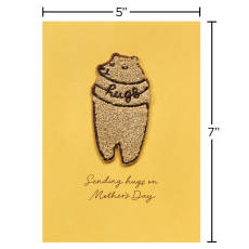 Sending Hugs Mother's Day Greeting Card