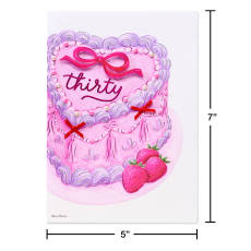 Extraordinary You Trendy 30th Birthday Greeting Card