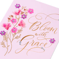 Feminine Blank Thinking of You Greeting Card Image 5