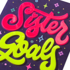 Inspiring Me Birthday Greeting Card for Sister Image 5