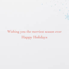 Merriest Season Ever Disney Christmas Greeting Card Image 3