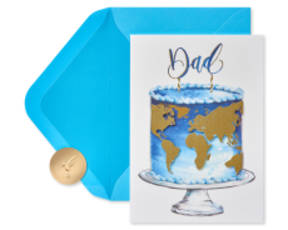 Inspiring Birthday Greeting Card for Dad Image 1