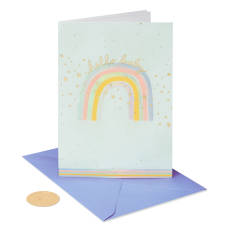 Sweet Little One Baby Shower Greeting Card