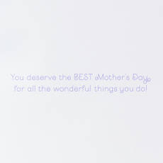 All The Wonderful Things Disney Minnie Mouse Mother's Day Greeting Card Image 3