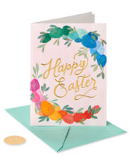 Wonderfully Joyous Springtime Easter Greeting Card Image 4