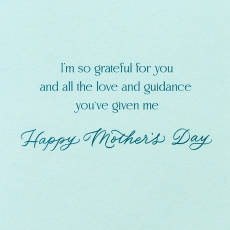 Grateful for You Mother's Day Greeting Card