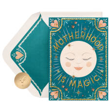 Motherhood is Magic Mother's Day Greeting Card