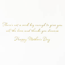 All The Thanks You Deserve Quilling Mother's Day Greeting Card Image 3