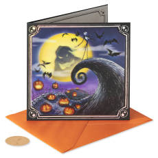 Trick or Scream Nightmare Before Christmas Halloween Greeting Card Image 4