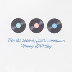 You're Awesome Birthday Greeting Card