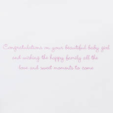 Sweet Moments To Come Hello Kitty Baby Shower Greeting Card