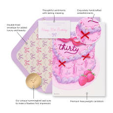 Extraordinary You Trendy 30th Birthday Greeting Card