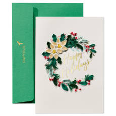 Warmest Wishes Christmas Greeting Card