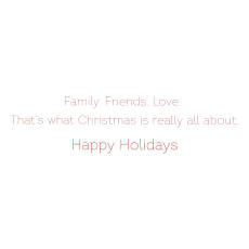 Family, Friends, Love Christmas Greeting Card Image 3