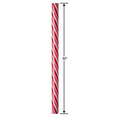 Candy Canes, Red + White Stripes, Hot Cocoa + Treats Holiday Wrapping Paper Bundle, 3 Rolls Image 6