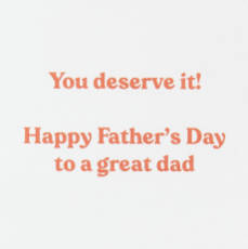 Endless Wisdom Father's Day Greeting Card Image 3