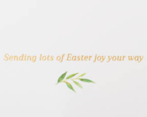 Easter Joy Easter Greeting Card Image 3