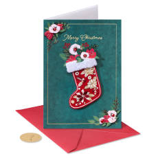 Wonderful Holiday Christmas Greeting Card