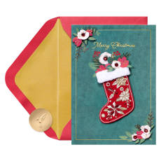 Wonderful Holiday Christmas Greeting Card